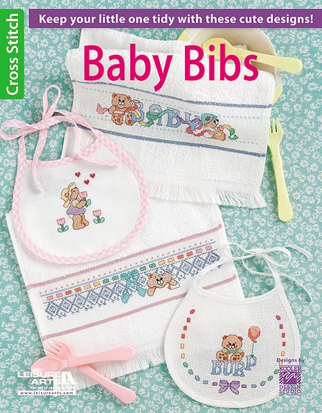 Cover for Kooler Design Studio · Baby Bibs (Leisure Arts Cross Stitch) (Paperback Book) (2013)