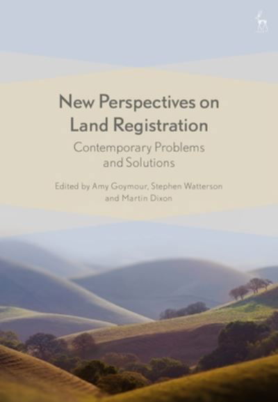 Cover for Goymour Amy · New Perspectives on Land Registration: Contemporary Problems and Solutions (Paperback Bog) (2020)