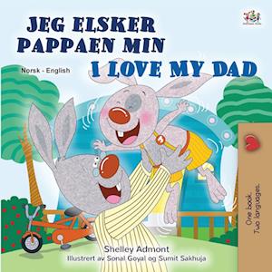 I Love My Dad (Norwegian English Bilingual Children's Book) - Shelley Admont - Books - Kidkiddos Books - 9781525993534 - May 22, 2024