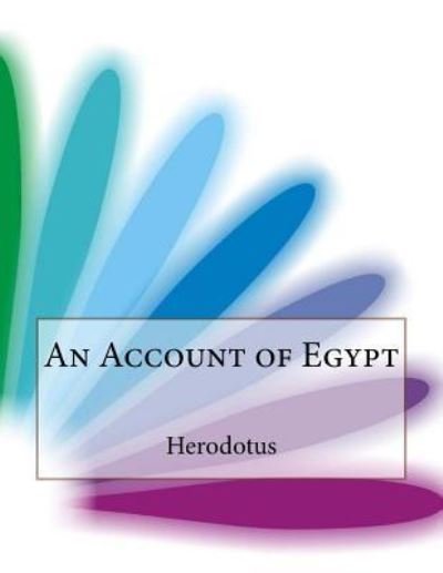 Cover for Herodotus · An Account of Egypt (Paperback Bog) (2016)