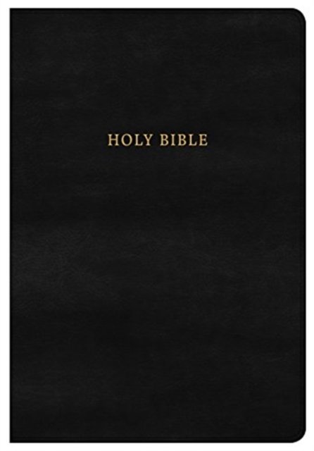 Cover for CSB Bibles by Holman CSB Bibles by Holman · KJV Super Giant Print Reference Bible, Classic Black LeatherTouch, Indexed (Læderbog) (2018)