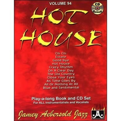 Cover for Jamey Aebersold · Jamey Aebersold Jazz -- Hot House, Vol 94 (Bog) (2015)