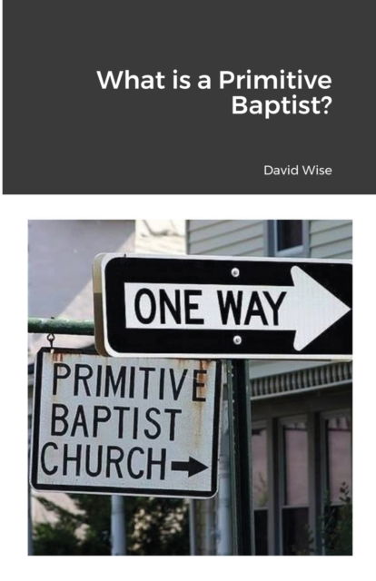 What is a Primitive Baptist - David Wise - Boeken - Lulu.com - 9781716753534 - 8 juli 2020