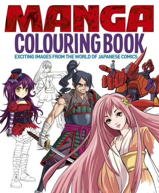 Cover for Arcturus Publishing · Manga Colouring Book (Paperback Book) (2016)