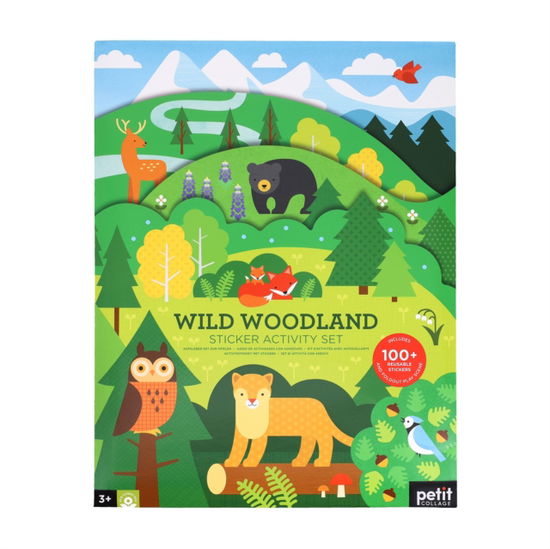 Cover for Petit Collage · Sticker Activity Set: Wild Woodland (Print) (2025)