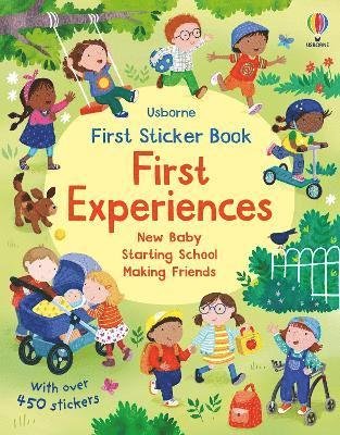 Cover for Holly Bathie · First Sticker Book First Experiences - First Sticker Books (Paperback Book) (2024)