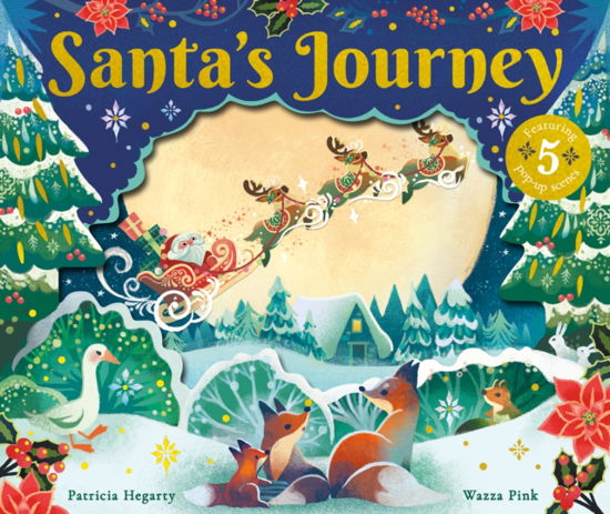 Cover for Patricia Hegarty · Santa's Journey (Board book) (2024)