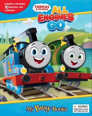 Thomas All Engines Go   My Busy Book - Thomas All Engines Go   My Busy Book - Böcker -  - 9782764355534 - 2023