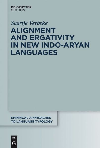 Cover for Verbeke · Alignment and Ergativity in New (Book) (2013)