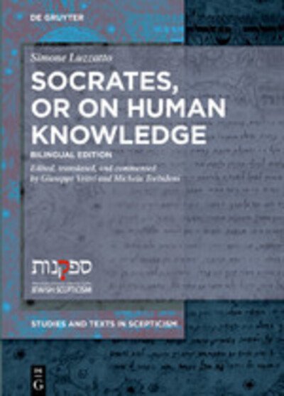Socrates or on Human Knowledge - Simone - Bücher -  - 9783110557534 - 19. August 2019