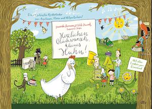 Cover for Susanne Koppe · Herzlichen Glückwunsch, kleines Huhn! Die 24 schönsten Kinderlieder zum Anschauen, Hören und Mitzwitschern! (Book) (2025)