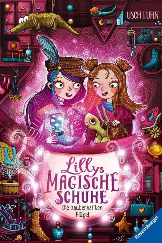 Cover for Usch Luhn · Lillys magische Schuhe, Band 3: Die zauberhaften Flügel (Leketøy)