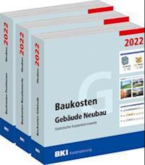 Cover for Müller Rudolf · BKI Baukosten Gebäude + Positionen + Bauelemente Neubau 2022 - Kombi Teil 1-3 (Pocketbok) (2022)