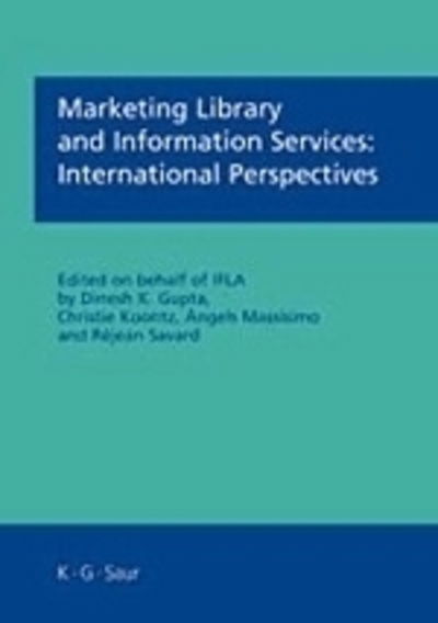 Cover for Christie Koontz · Marketing Library and Information Services (Hardcover Book) (2006)