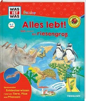 Cover for Bärbel Oftring · WAS IST WAS Junior Alles lebt! Von klitzeklein bis riesengroß (Bog) (2022)