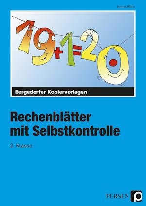 Cover for Heiner Müller · Rechenblätter mit Selbstkontrolle - 2. Klasse (Pocketbok) (2012)