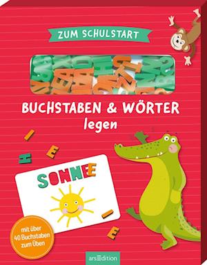 Cover for Katja Jäger · Zum Schulstart – Buchstaben &amp; Wörter legen (Book) (2025)