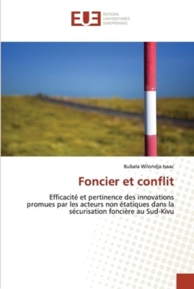 Cover for Bubala Wilondja Isaac · Foncier et conflit (Pocketbok) (2021)