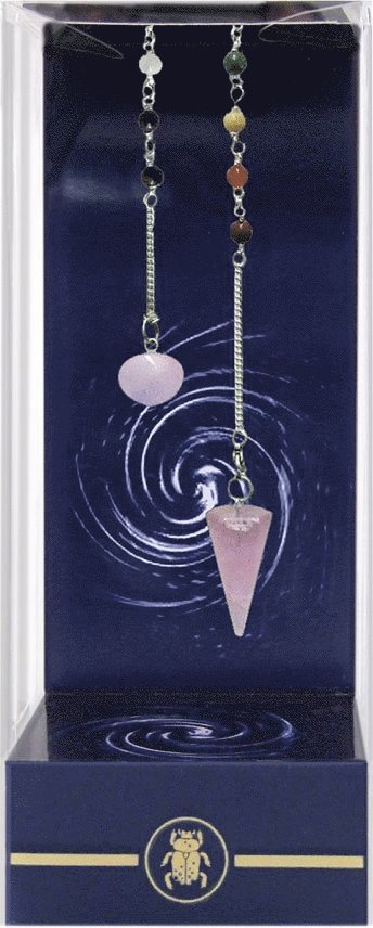 Cover for Premium Rose Quartz Chakra Pendulum (Oracle cards) (2014)