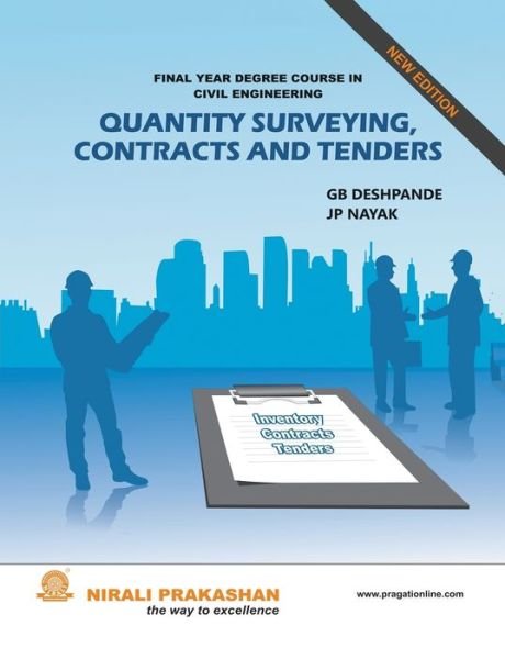 Cover for G B Deshpande · Quantity Surveying, Contracts And Tenders (Paperback Book) (2015)