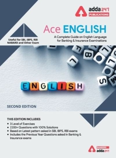 Cover for Adda247 · ACE Bank English Language Book (Paperback Book) (2020)