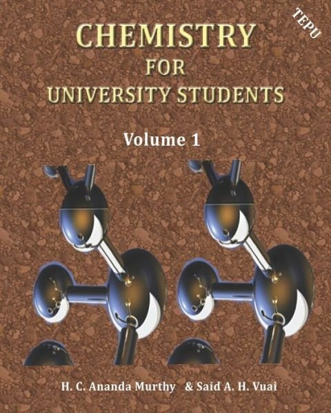 Cover for H C Ananda Murthy · Chemistry for University Students (Paperback Book) (2016)