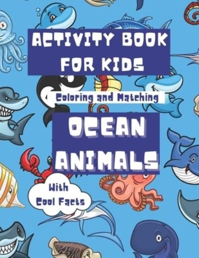 Cover for Lubawi Books · Activity Book For Kids Ocean Animals (Pocketbok) (2020)