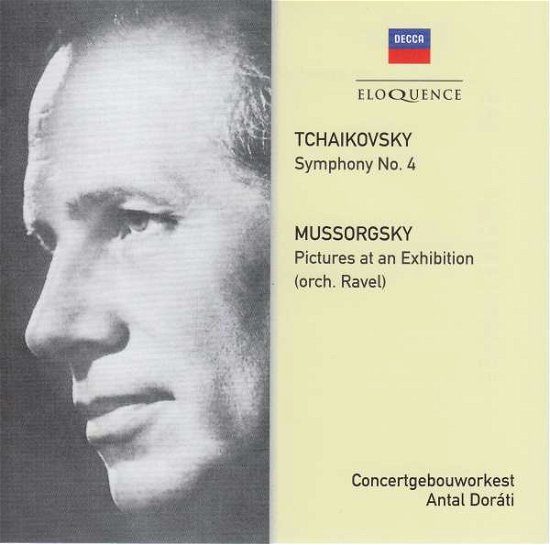 Cover for Antal Dorati / Concertgebouworkest · Tchaikovsky: Symphony No. 4 / Mussorgsky: Pictures At An Exhibition (CD) (2017)