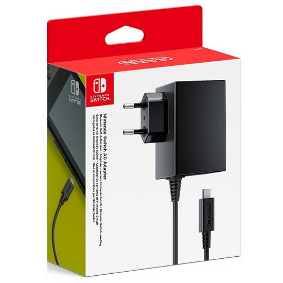 Cover for Switch · Nintendo Official Switch AC Adapter EU Switch (TILBEHØR) (2017)