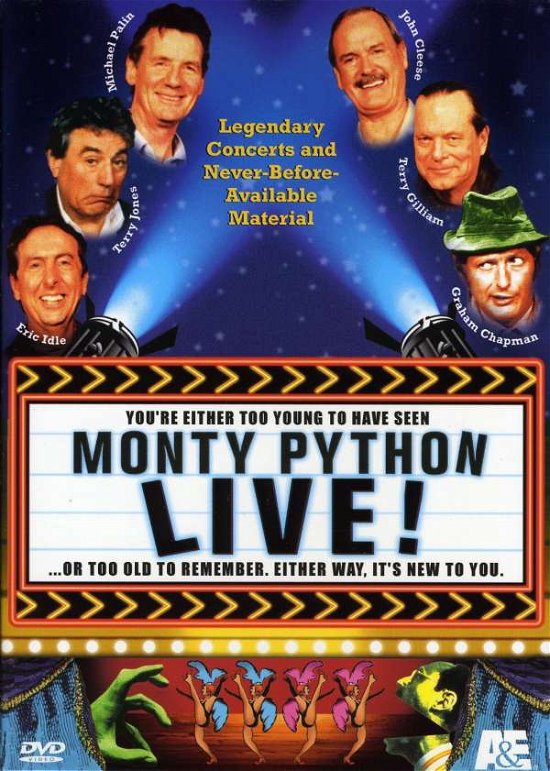Cover for Monty Python · Live! (DVD) (2002)