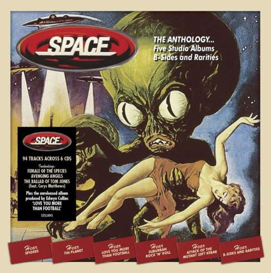 Cover for Space · Anthology (CD) [Box set] (2019)