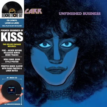 Unfinished Business: The Deluxe Editon CD - Eric Carr - Musiikki - Culture Factory Usa - 0819514012535 - lauantai 20. huhtikuuta 2024