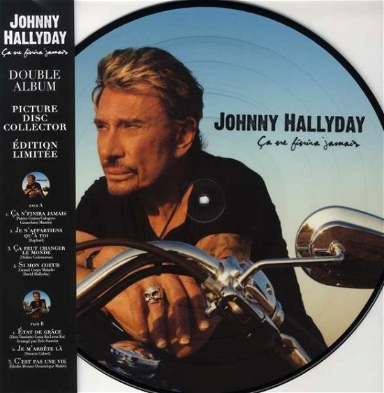 Cover for Johnny Hallyday · Ca Ne Finira Jamais (LP) (2020)