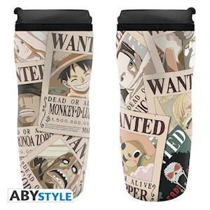 One Piece - Travel Mug Wanted - Abystyle - Produtos - ABYstyle - 3665361041535 - 31 de dezembro de 2020