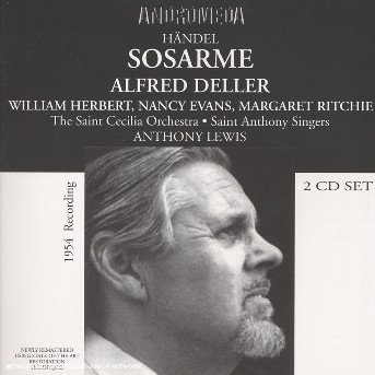 Cover for Handel / Deller · Sosarme: Deller-herbert-evans (CD) (2012)