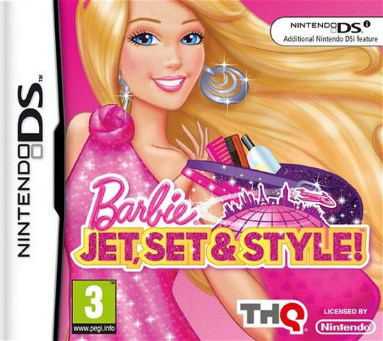 Cover for Thq · Barbie Jet, Set &amp; Style! (DS) (2011)