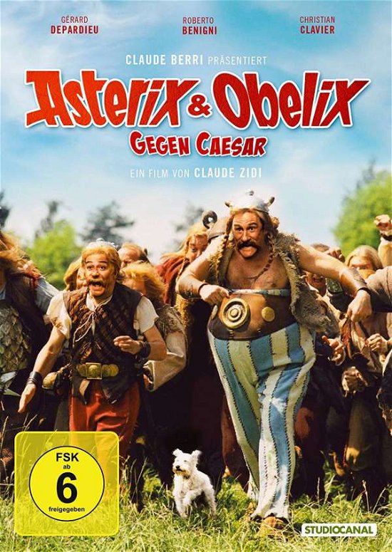 Cover for Depardieu,gerard / Clavier,christian · Asterix Und Obelix Gegen Caesar (DVD) (2018)