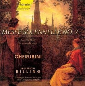 CHERUBINI:Messe Solennelle No. - Rilling / Gächinger Kantorei - Musik - hänssler CLASSIC - 4010276009535 - 8. februar 1999