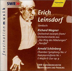 Conducts Richard Wagner - Arnold Schonberg - Leinsdorf Erich - Musiikki - HÄNSSLER - 4010276012535 - keskiviikko 9. marraskuuta 2016