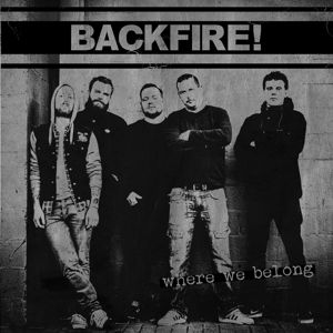 Cover for Backfire! · Where We Belong (CD) (2015)