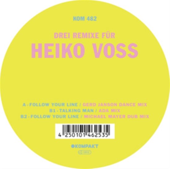 Cover for Heiko Voss · 3 Remixe Fur Heiko Voss (LP) (2024)