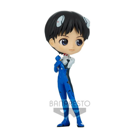 Evangelion Shinji Ikari Plugsuit Style Q Posket Ve - Banpresto - Merchandise -  - 4983164183535 - July 6, 2022