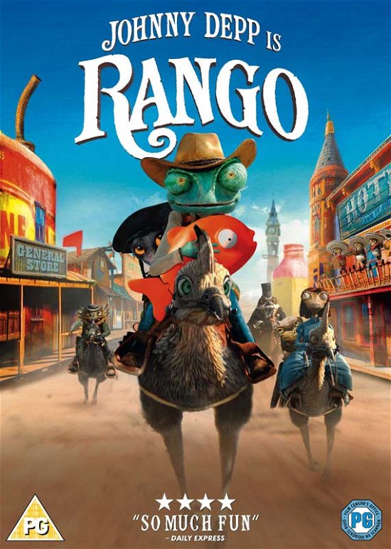 Rango - Rango - Film - Paramount Pictures - 5014437197535 - 16. marts 2015