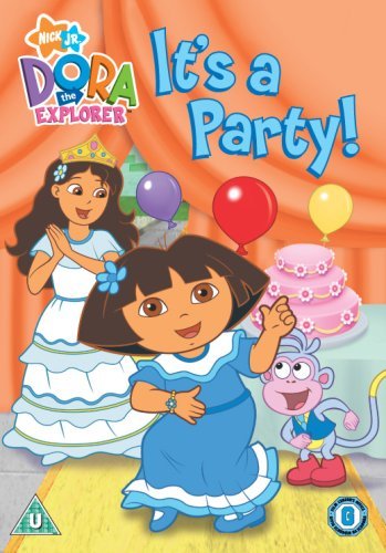 Cover for Dora the Explorer - Its a Part · Dora The Explorer - Its A Party (DVD) (2008)