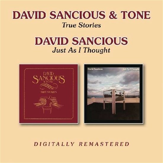 Cover for David Sancious · True Stories / Just As I Thought (CD) (2016)