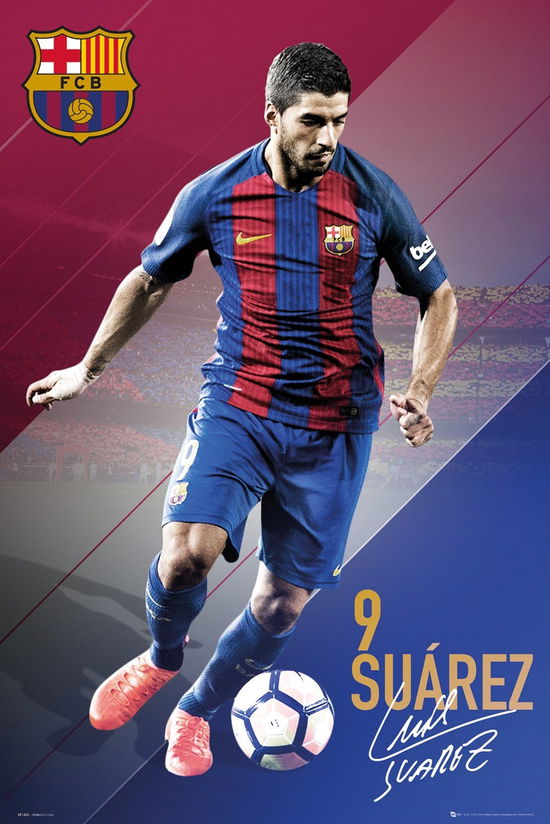 Barcelona: Suarez 16/17 (Poster Maxi 61x91,5 Cm) - Barcelona - Fanituote -  - 5028486370535 - 