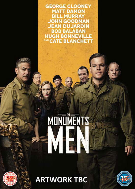 Cover for The Monuments men (DVD) (2014)