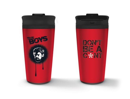 The Boys C-Word Stencil Metal Travel Mug - The Boys - Marchandise - THE BOYS - 5050574263535 - 