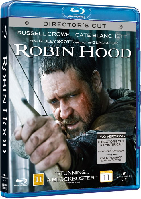 Robin Hood (Rwk 2011) -  - Elokuva - Universal - 5050582844535 - tiistai 12. heinäkuuta 2011