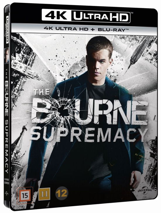 Cover for Matt Damon · The Bourne Supremacy (4K UHD + Blu-ray) (2016)